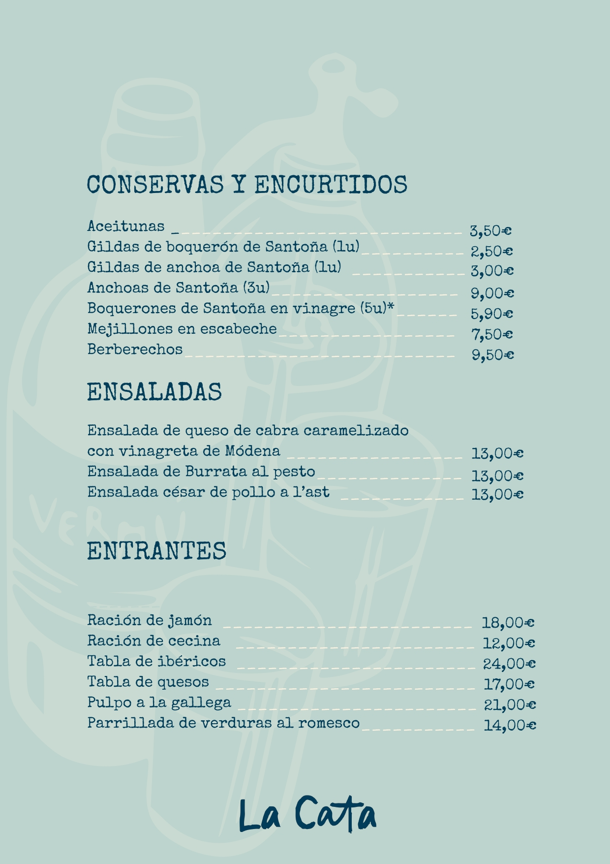 Carta general La Cata