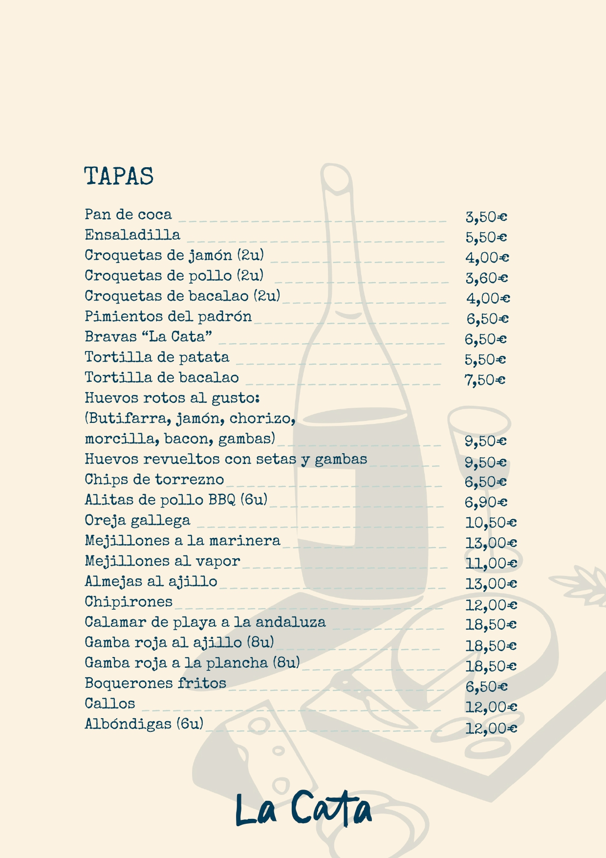 Carta general La Cata