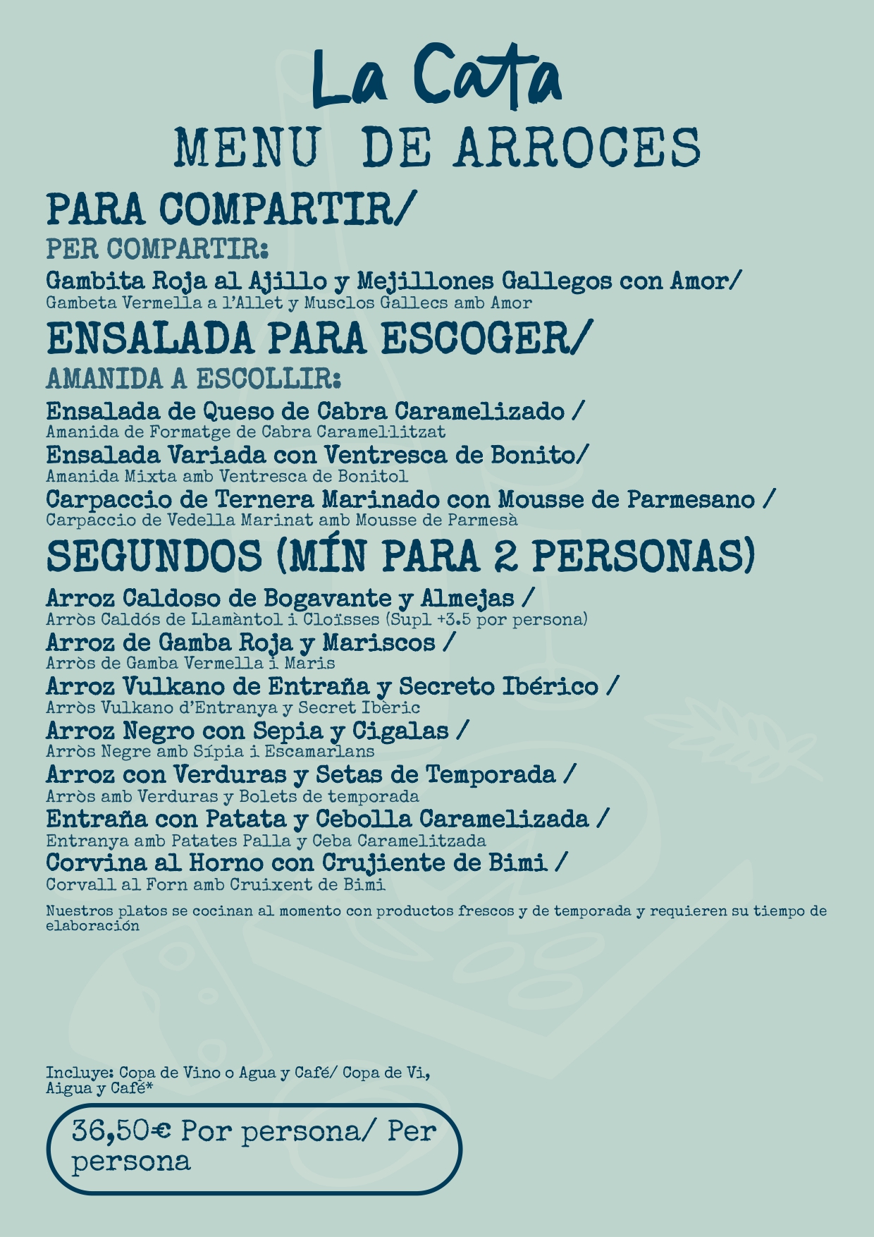Carta portada La Cata